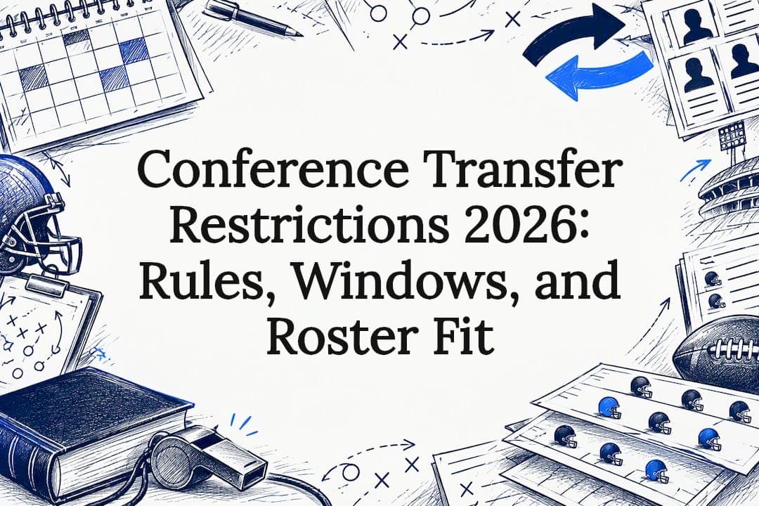 Conference Transfer Restrictions 2026: Rules, Windows, and Roster Fit